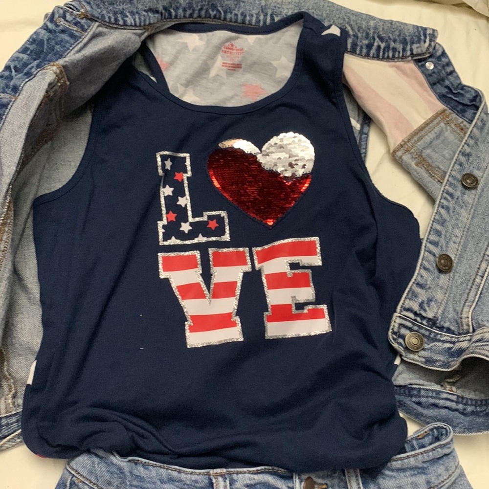 3 pcs. mix n match - 4th of July outfit - Picture 5 of 7